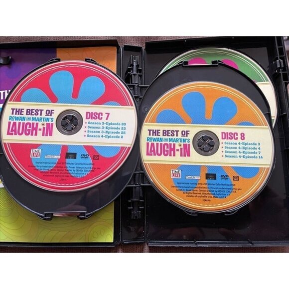 The Best of Rowan and Martin's Laugh-In (10-disc DVD set) & Laugh-in Christmas - Picture 10 of 12